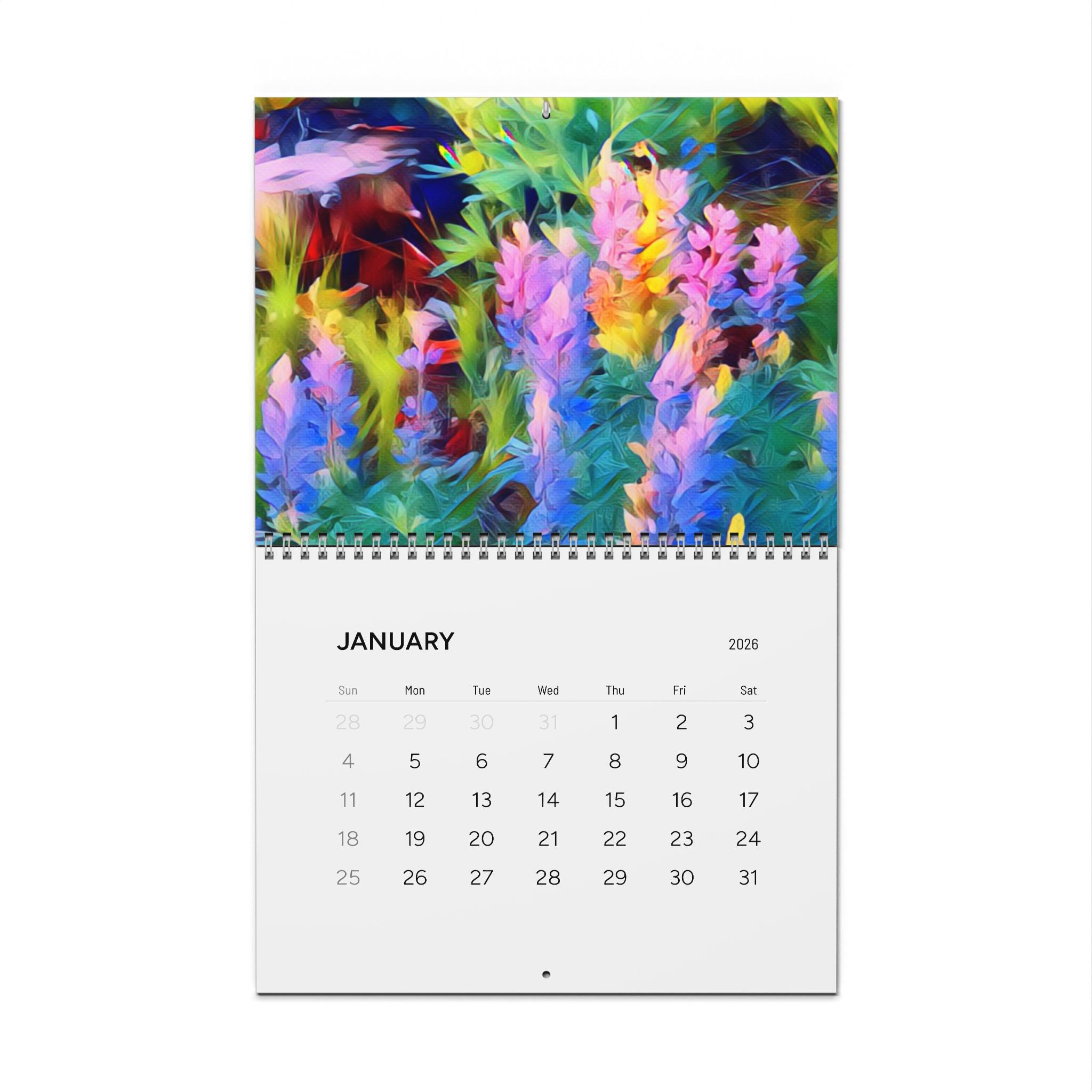 Montana Landcapes Wall Calendar 2026 - Monthly Art Prints for Home Decor