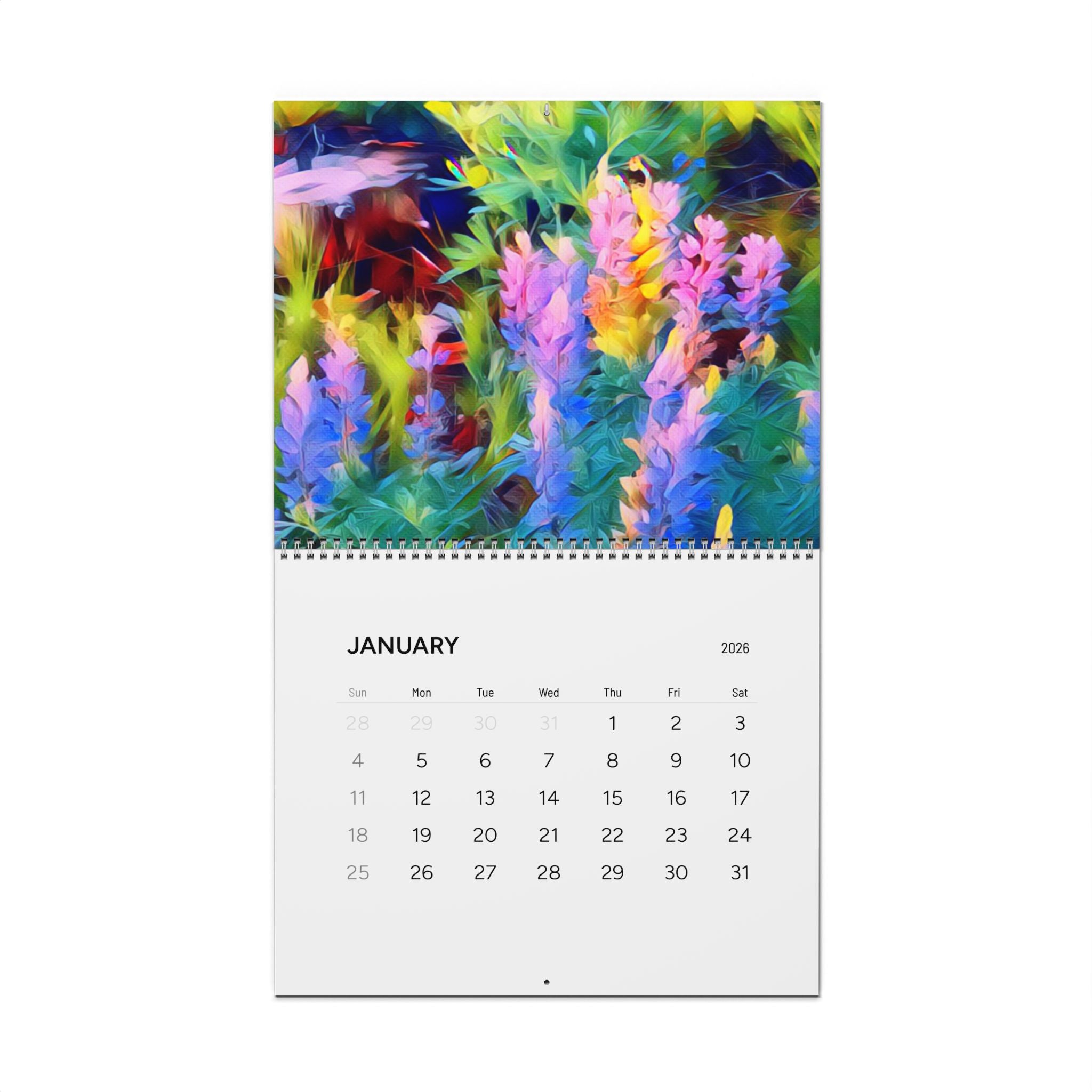 Montana Landcapes Wall Calendar 2026 - Monthly Art Prints for Home Decor